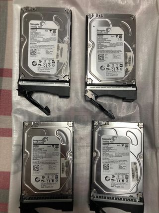 NAS ASUSTOR 4 bahías + 4 discos de 4TB (16TB)