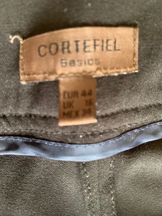 Pantalón elegante negro mujer de entretiempo