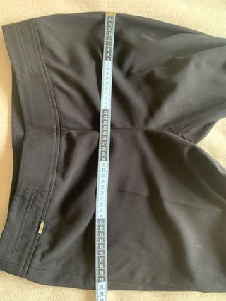 Pantalón elegante negro mujer de entretiempo