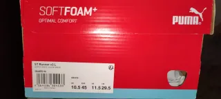 Zapatillas Puma Negras y Blancas