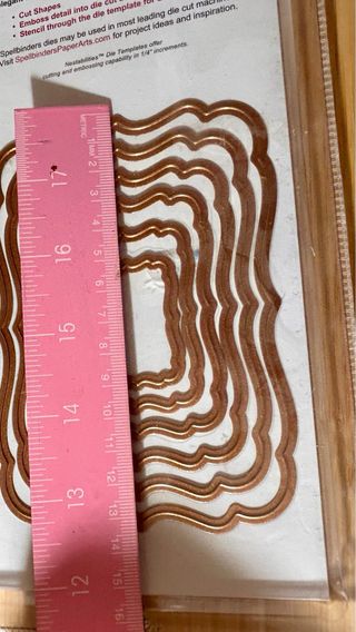 Spellbinders Nestabilities Troqueles de etiquetas