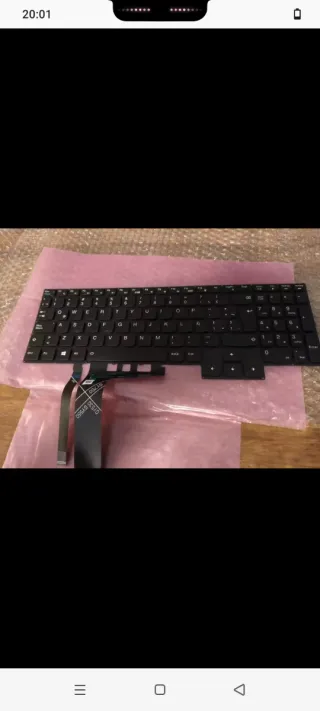 Teclado Francés AZERTY RGB Lenovo Legion 5 Pro