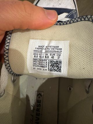 Converse All Star Azules Talla 42