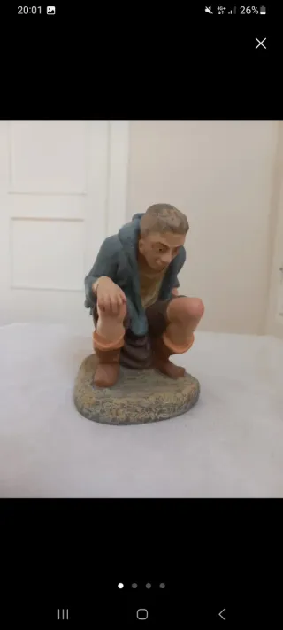 Lote figuras Belén Olot 30 cm