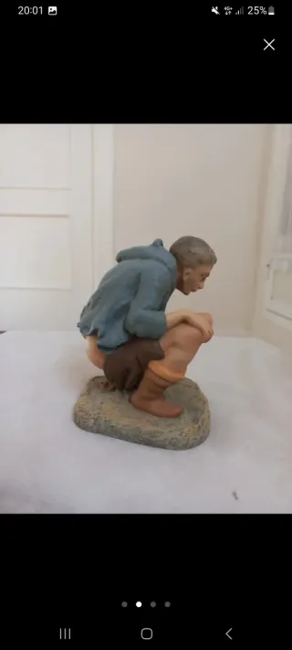 Lote figuras Belén Olot 30 cm