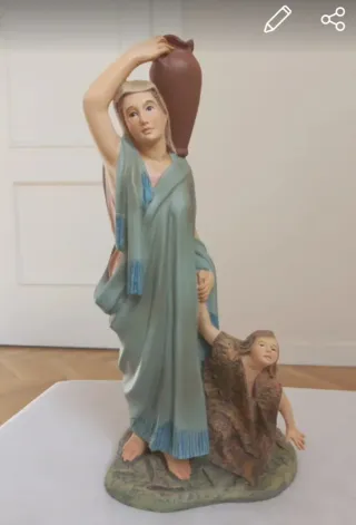 Lote figuras Belén Olot 30 cm