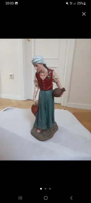 Lote figuras Belén Olot 30 cm