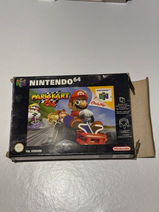 Mario Kart 64 Nintendo 64 Caja y Manual
