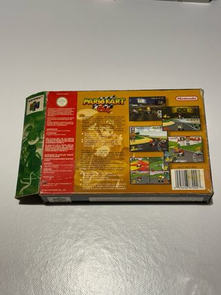Mario Kart 64 Nintendo 64 Caja y Manual
