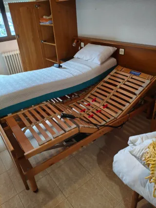 Somier eléctrico doble 70+70