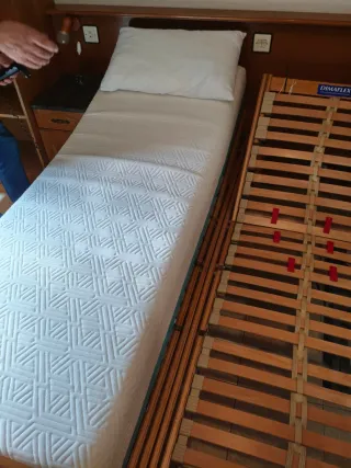 Somier eléctrico doble 70+70