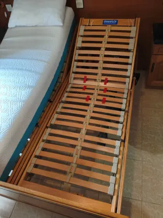 Somier eléctrico doble 70+70