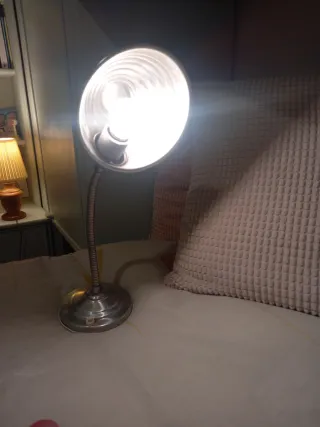 Flexo de mesa vintage metal