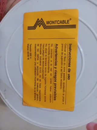 Flexo de mesa vintage metal