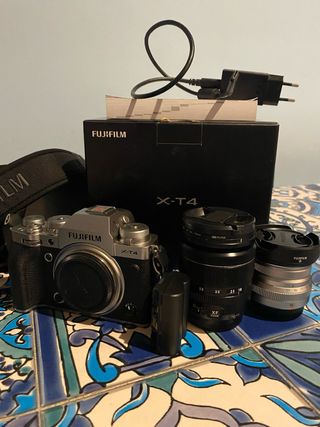 Cámara Fujifilm X-T4 + 2 Lentes