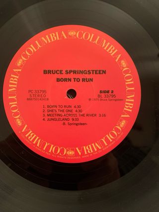 Bruce Springsteen - Born to Run Vinilo