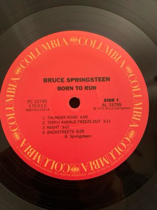 Bruce Springsteen - Born to Run Vinilo