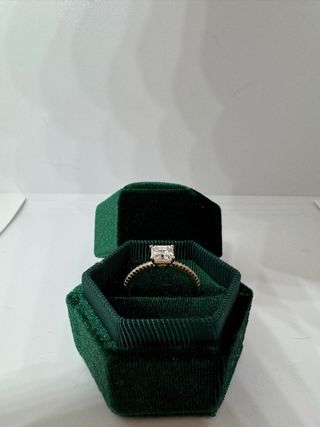 Anillo Diamante Laboratorio Asscher 1.00ct.