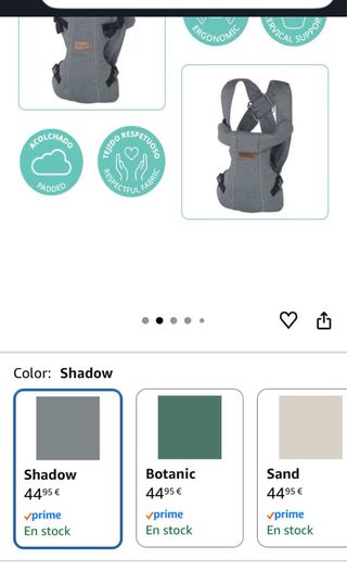 Mochila Portabebés Ergonómica Jané Dual