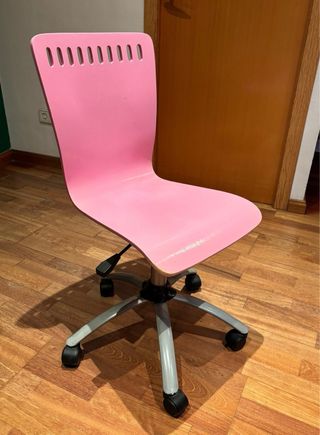 Silla de escritorio rosa