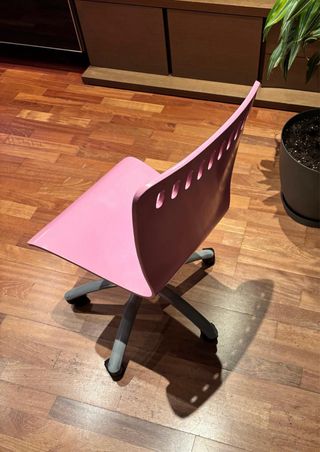 Silla de escritorio rosa