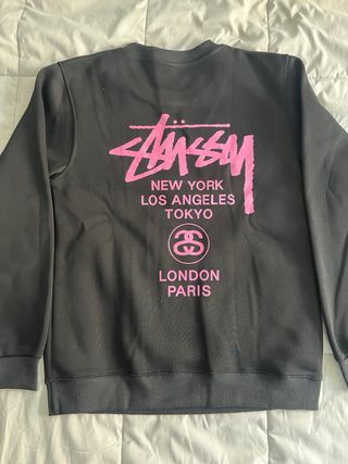 Sudadera Stussy Negra Talla S