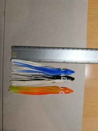 Señuelos pesca pulpo