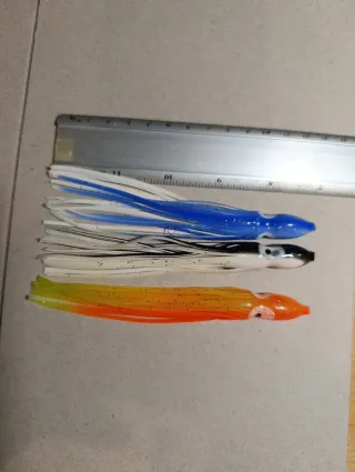 Señuelos pesca pulpo