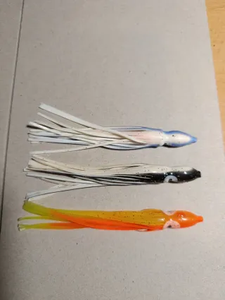 Señuelos pesca pulpo