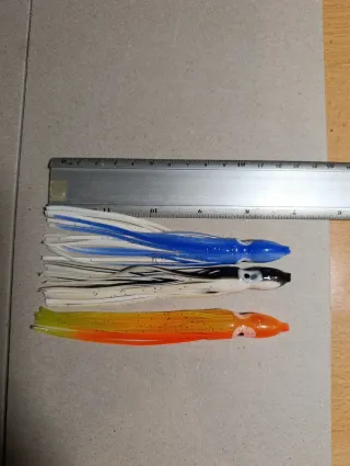 Señuelos pesca pulpo