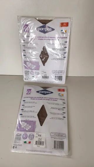 Set 2 Collant Pompea vani Tg S Nature