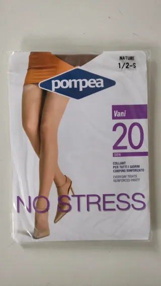 Set 2 Collant Pompea vani Tg S Nature