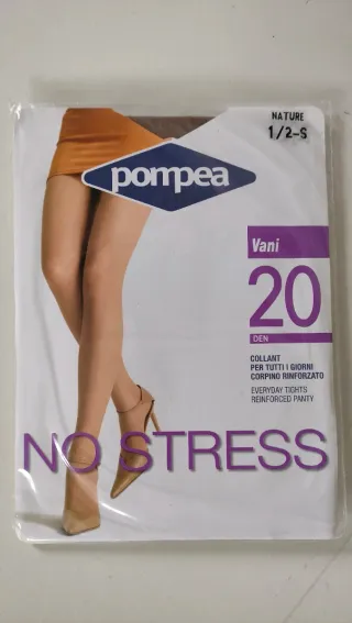 Set 2 Collant Pompea vani Tg S Nature