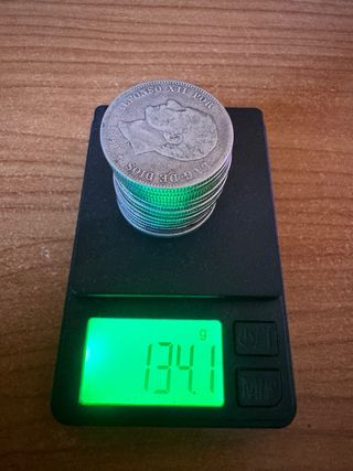 Monedas de Plata 2 Pesetas