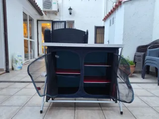 Mueble Cocina Camping Plegable