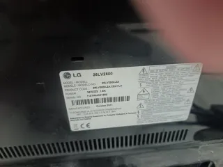 Televisión LG Negra