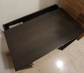 Mesa de ordenador IKEA negra