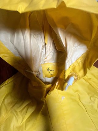 Traje de agua PVC y Poliéster amarillo Talla L