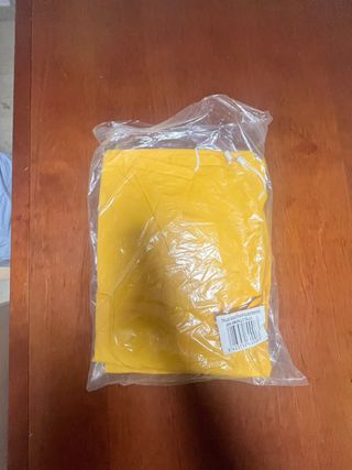 Traje de agua PVC y Poliéster amarillo Talla L