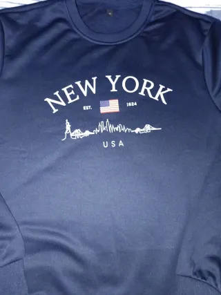 Sudadera New York Hombre Talla M SIN ESTRENAR