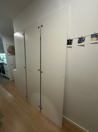 3 Puertas armario IKEA FORSAND 50x201