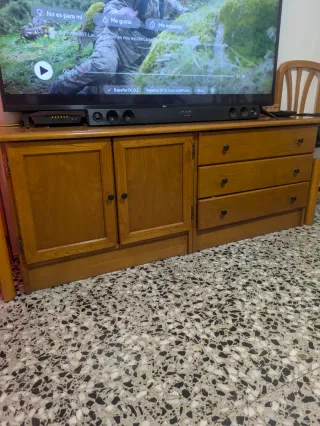 Mueble TV Madera Maciza