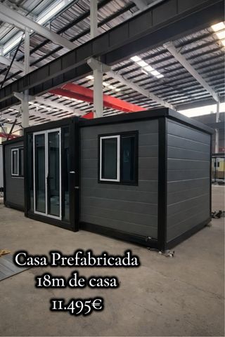 Casas prefabricadas de varios tamaños