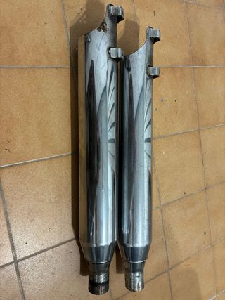 Escapes Harley Electra Glide Supertrapp Cromados