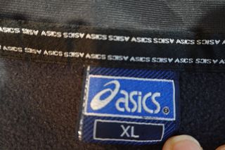 Chaqueta deportiva Asics vintage negra XL