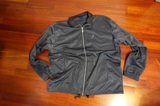 Chaqueta deportiva Asics vintage negra XL