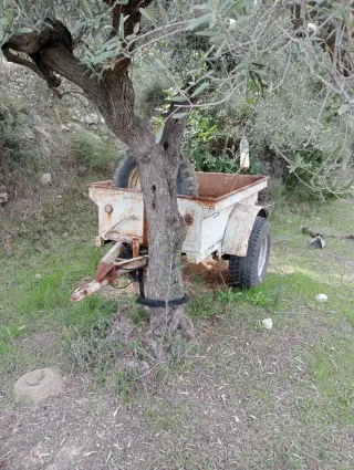 Remolque militar Jeep Willys