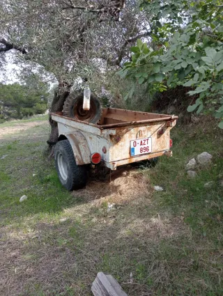 Remolque militar Jeep Willys