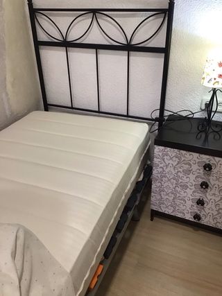 Dormitorio juvenil cabezal forja