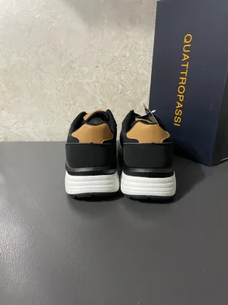 Sneakers uomo Quattropassi nere taglia 40 nuove